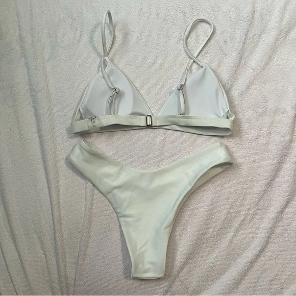 White Bikini Set - Picture 2 of 2